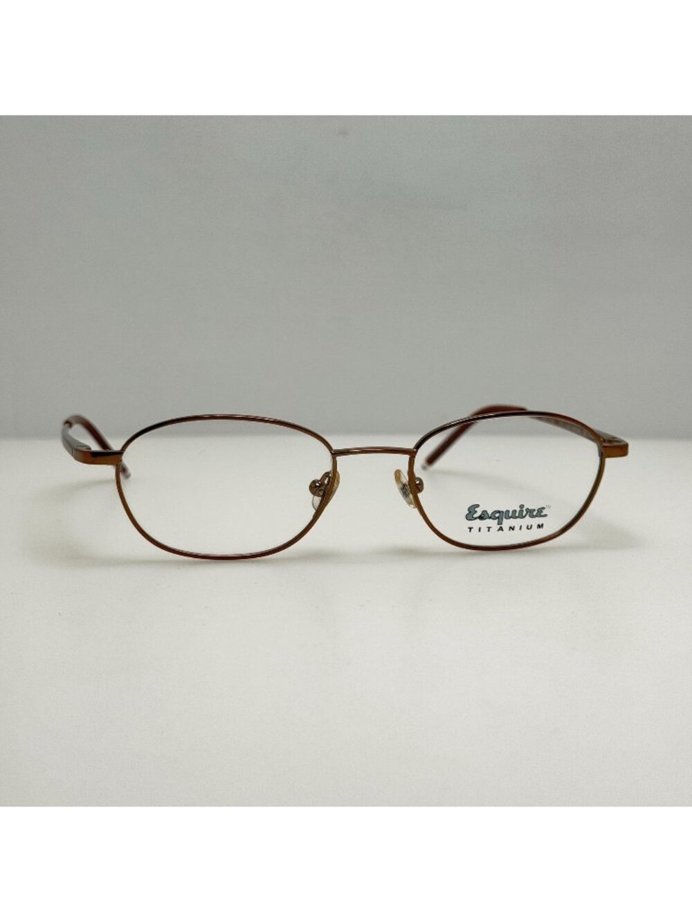 Esquire ET12 Brown Titanium Eyeglasses Eye Glasses Frames 49-18-135